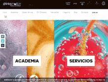 Tablet Screenshot of drinksmotion.com